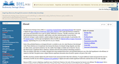 Desktop Screenshot of biodivlib.wikispaces.com