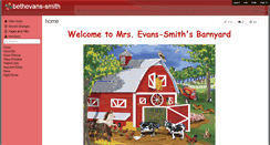 Desktop Screenshot of bethevans-smith.wikispaces.com