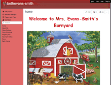 Tablet Screenshot of bethevans-smith.wikispaces.com