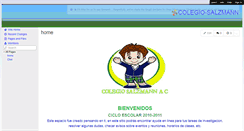Desktop Screenshot of colegio-salzmann.wikispaces.com
