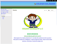 Tablet Screenshot of colegio-salzmann.wikispaces.com