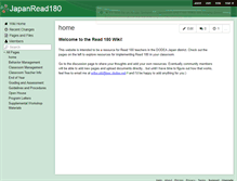 Tablet Screenshot of japanread180.wikispaces.com