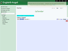 Tablet Screenshot of english9-angell.wikispaces.com