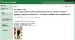 Desktop Screenshot of jceducacionfisica.wikispaces.com