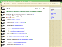 Tablet Screenshot of basewebpages.wikispaces.com