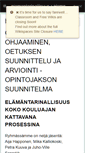 Mobile Screenshot of elamantarinallisuus.wikispaces.com