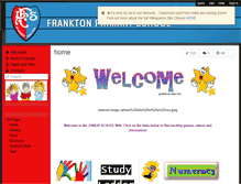 Tablet Screenshot of juniorschoolfrankton.wikispaces.com