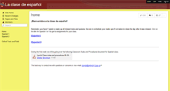 Desktop Screenshot of lynchspanish.wikispaces.com