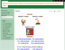 Tablet Screenshot of ceipsanmiguel.wikispaces.com