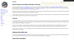 Desktop Screenshot of internetawareness.wikispaces.com