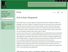 Tablet Screenshot of jude-by-kate-morgenroth.wikispaces.com