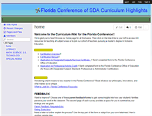 Tablet Screenshot of flconfcurriculum.wikispaces.com