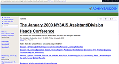 Desktop Screenshot of adh-nysais2009.wikispaces.com