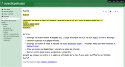 Desktop Screenshot of cursoticpehuajo.wikispaces.com