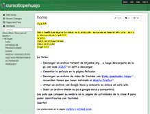 Tablet Screenshot of cursoticpehuajo.wikispaces.com