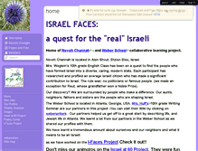 Tablet Screenshot of israel-faces.wikispaces.com