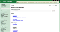 Desktop Screenshot of compchemmpi.wikispaces.com