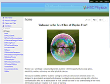 Tablet Screenshot of hscphysics.wikispaces.com