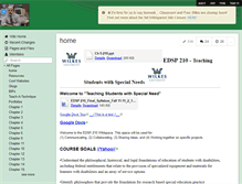 Tablet Screenshot of edsp-210.wikispaces.com