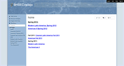 Desktop Screenshot of bhsecvallejo.wikispaces.com