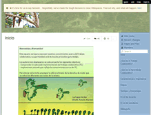Tablet Screenshot of las-lapas-verdes.wikispaces.com