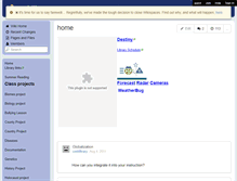 Tablet Screenshot of cashlibrary.wikispaces.com