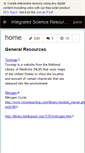 Mobile Screenshot of ahsintsciresources.wikispaces.com