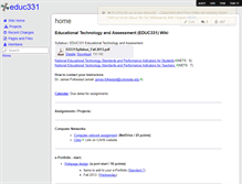 Tablet Screenshot of educ331.wikispaces.com