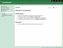 Tablet Screenshot of bustaryan.wikispaces.com