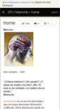 Mobile Screenshot of 2pv1memoria.wikispaces.com