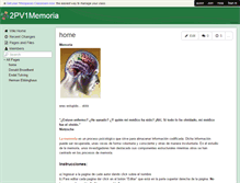 Tablet Screenshot of 2pv1memoria.wikispaces.com