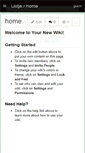 Mobile Screenshot of llotja.wikispaces.com