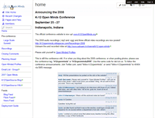 Tablet Screenshot of k12openminds.wikispaces.com