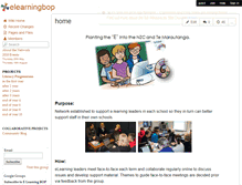 Tablet Screenshot of elearningbop.wikispaces.com