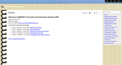 Desktop Screenshot of emat621summer2009.wikispaces.com