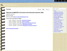 Tablet Screenshot of emat621summer2009.wikispaces.com