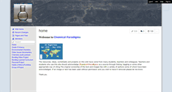Desktop Screenshot of chemicalparadigms.wikispaces.com