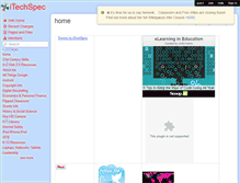 Tablet Screenshot of itechspec.wikispaces.com