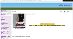 Desktop Screenshot of ambrosini.wikispaces.com