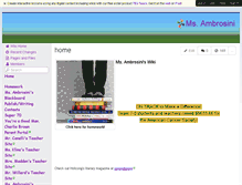 Tablet Screenshot of ambrosini.wikispaces.com
