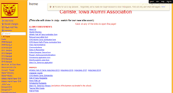 Desktop Screenshot of carlislealumni.wikispaces.com
