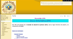 Desktop Screenshot of inicioinformaticaepa.wikispaces.com