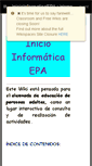 Mobile Screenshot of inicioinformaticaepa.wikispaces.com