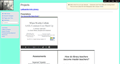 Desktop Screenshot of ithsnyclibrary.wikispaces.com