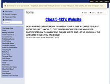 Tablet Screenshot of class5413.wikispaces.com