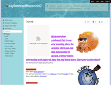Tablet Screenshot of explorersoftheworld2.wikispaces.com