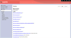 Desktop Screenshot of lapista.wikispaces.com