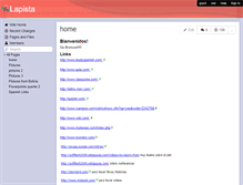 Tablet Screenshot of lapista.wikispaces.com