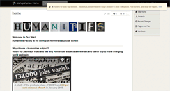Desktop Screenshot of bishopshums.wikispaces.com