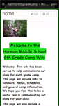 Mobile Screenshot of harmon6thgradecamp.wikispaces.com